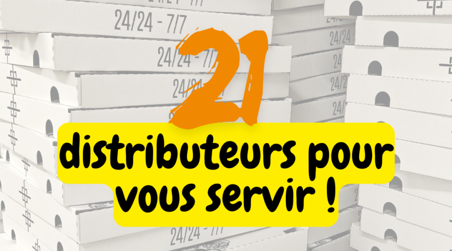 21 distributeurs instant pizz